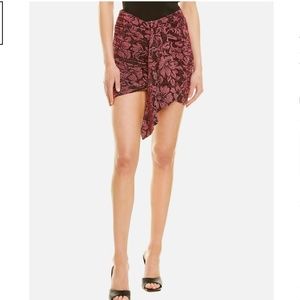 For Love & Lemons Shailee Jacquard Mini Skirt